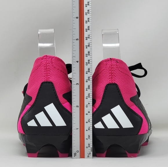 Adidas Predator Accuracy.2 FG Soccer Cleats Black Pink GW4586 Mens Size 6 New - Picture 5 of 11